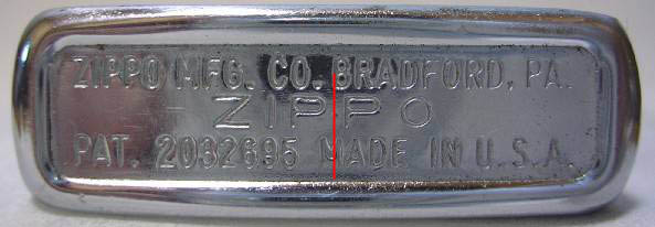 Zippo lighter identification codes